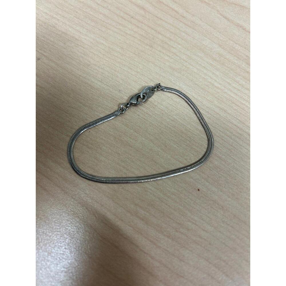 Simple Sterling Chain Bracelet